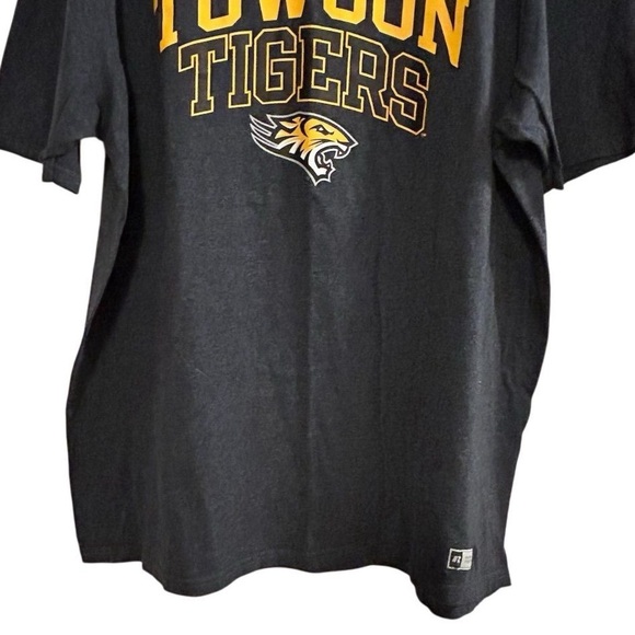 Towson University Tigers Men's XL Black Graphic T-Shirt Short Sleeve - Picture 7 of 9